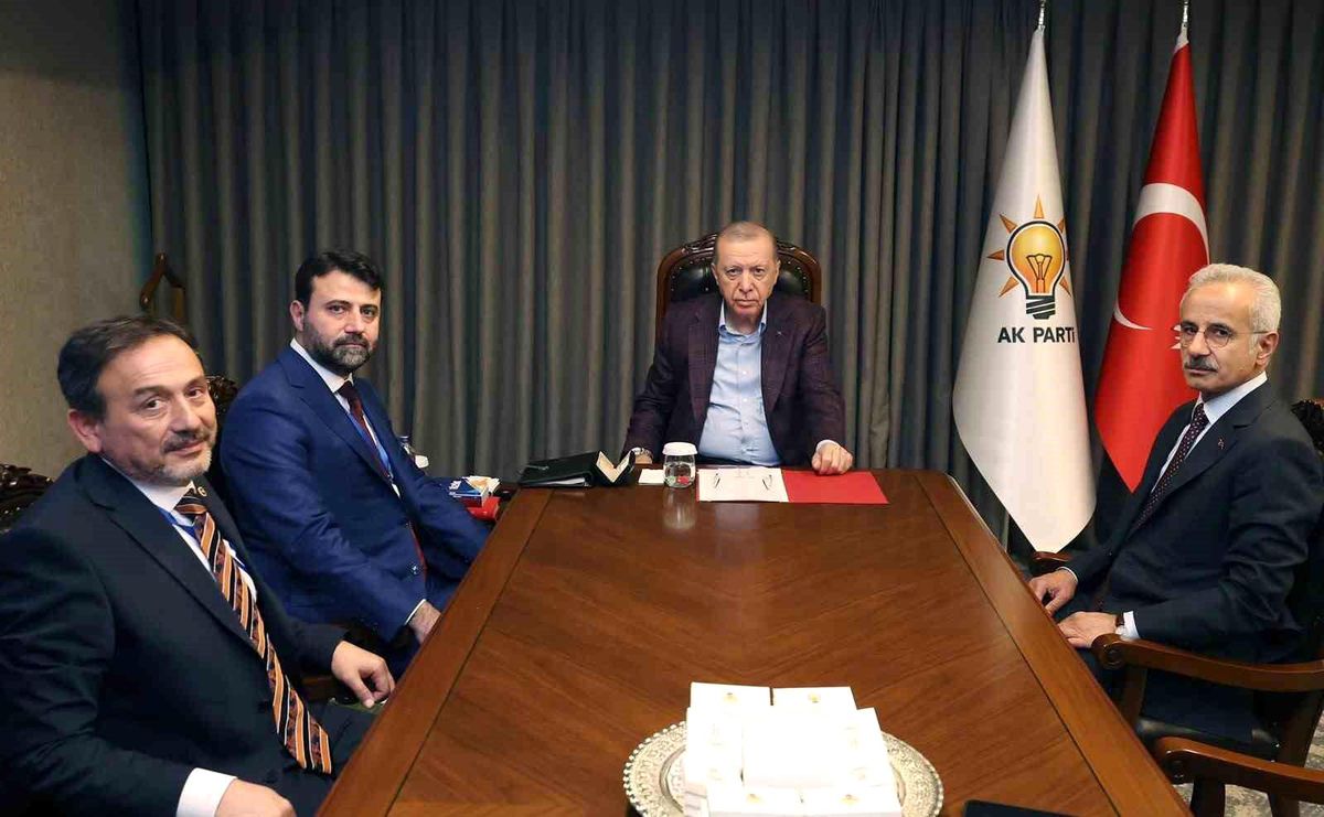 AK Parti heyetinden Cumhurbaşkanı Erdoğan’a Karabük ziyareti