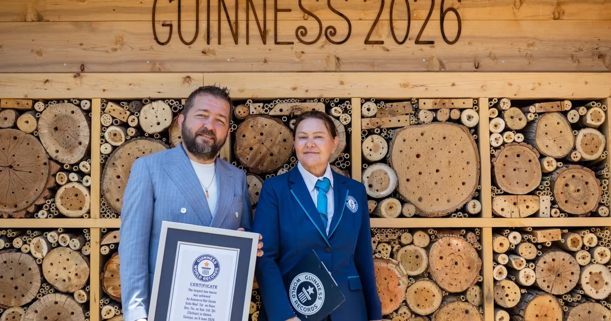 Anavarza Bal, Dünyanın En Büyük Arı Oteli ile Guinness Dünya Rekoru’nun Sahibi Oldu