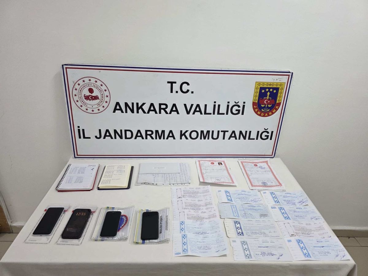 Ankara’da Tefecilik Operasyonu: 5 Gözaltı