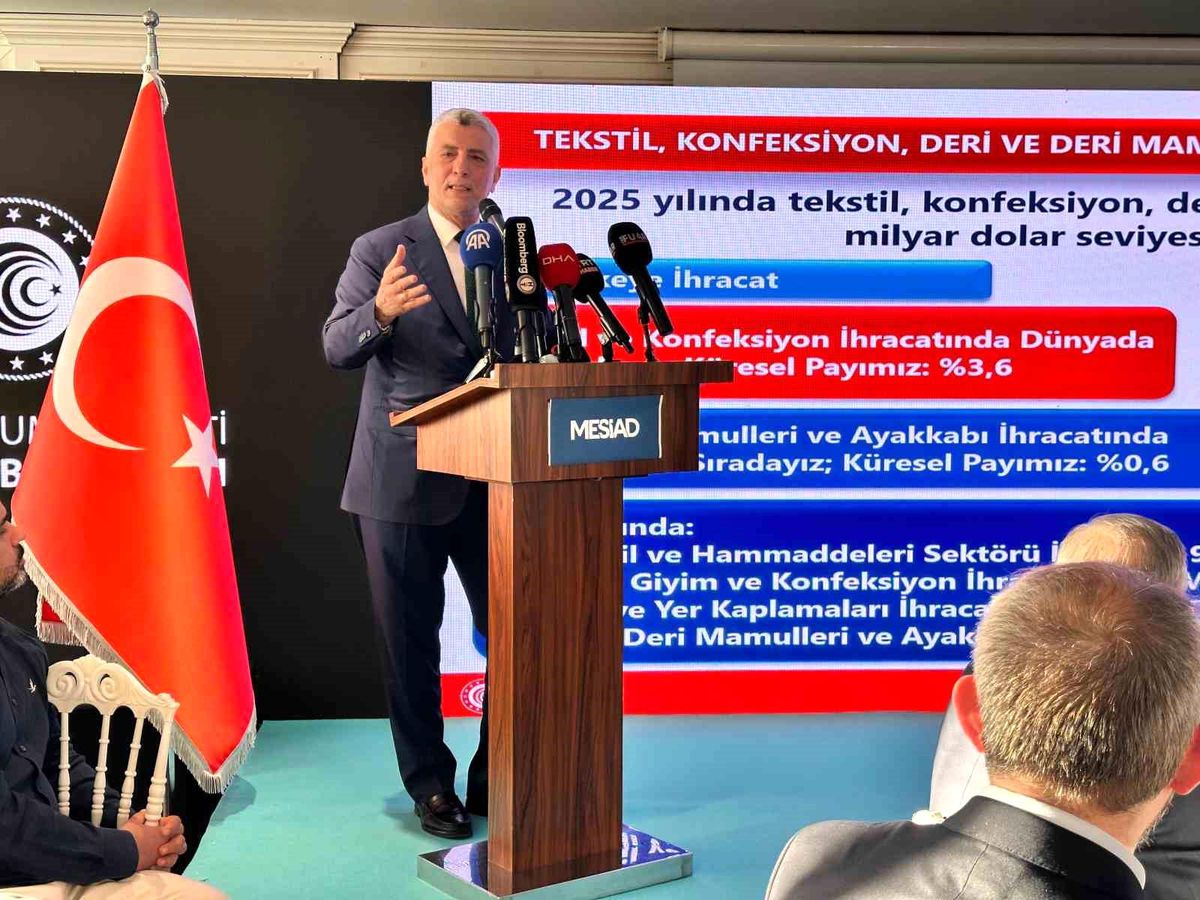 Bakan Bolat: Tekstil Sektörü Altın Yumurtlayan Tavuk