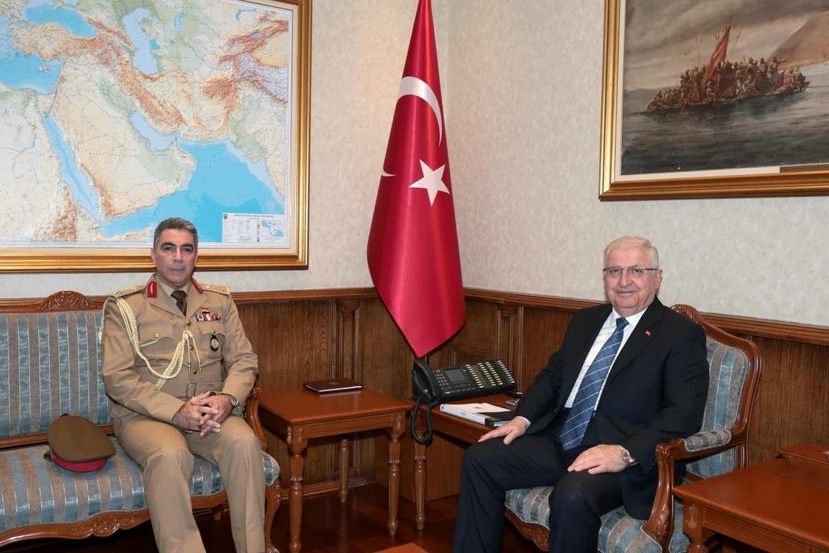 Bakan Güler, Irak Askeri Ataşesi’ni kabul etti