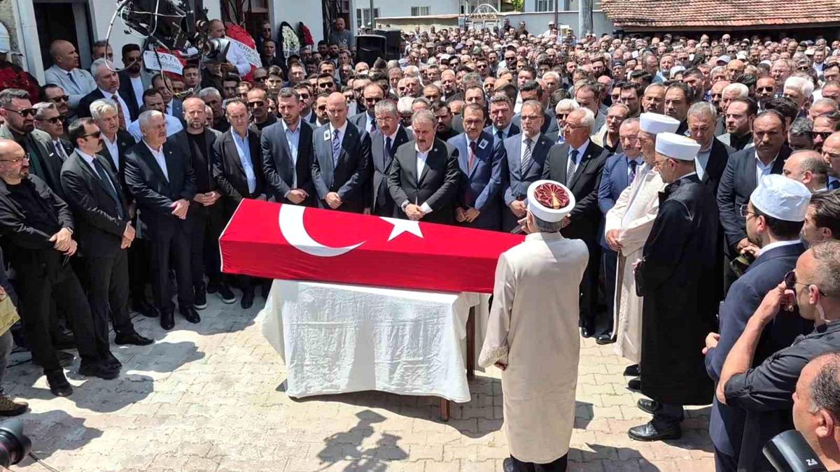 BBP Genel Başkanı Destici’nin ağabeyi son yolculuğuna uğurlandı