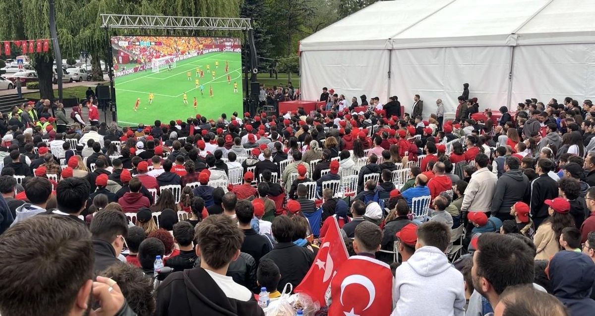 Bolu’da Dünya Kupası Coşkusu