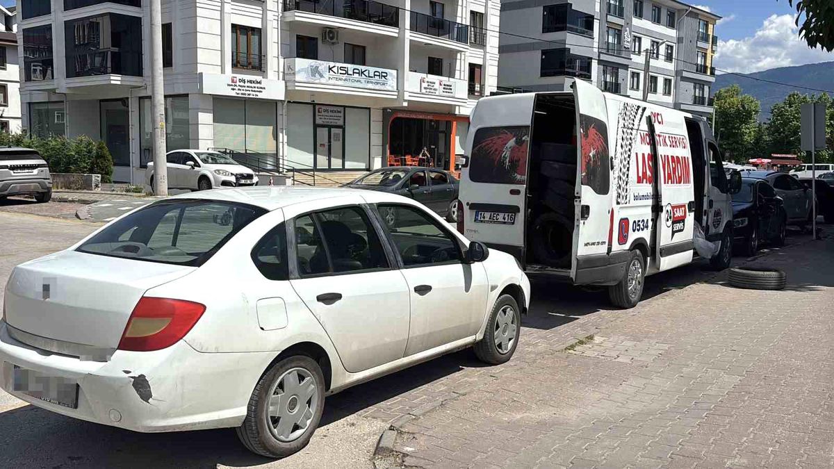 Bolu’da Otopark Düzenlemesi Lastik Patlattı