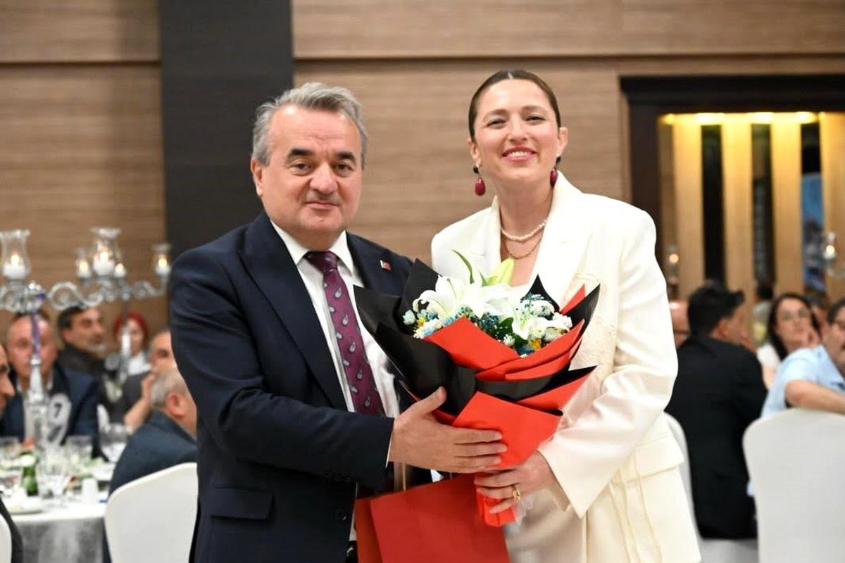 Bozüyük Kaymakamı Öztürk’e Veda Yemeği