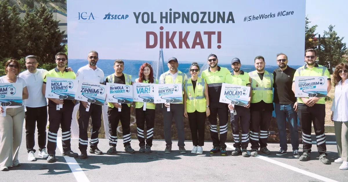 Bu Otoyol “Yol Hipnozuna Dikkat” Konusunda Farkındalık Yaratıyor