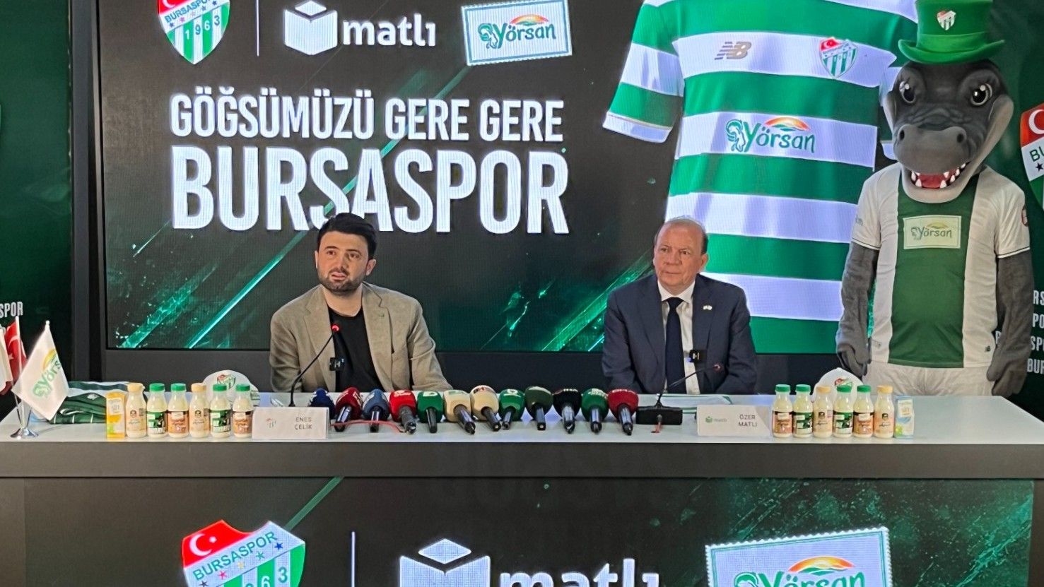 Bursaspor, 70 milyonluk sponsorluğa imza attı