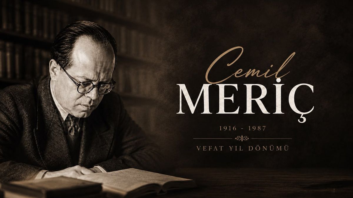 Cemil Meriç’in 39. Ölüm Yıl Dönümü