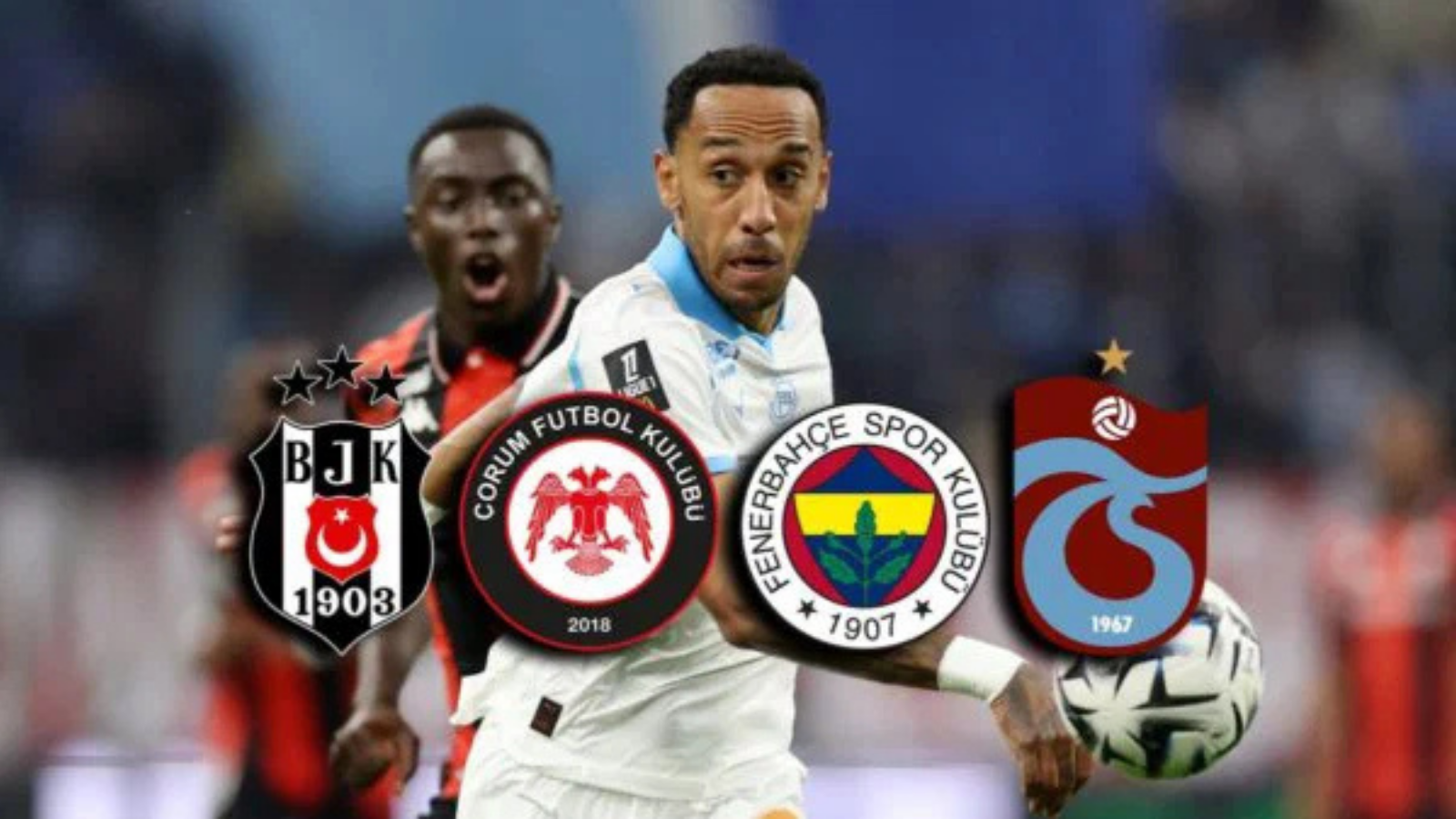 Çorum FK, Süper Lig devleri ile transfer yarışında! Aubameyang…