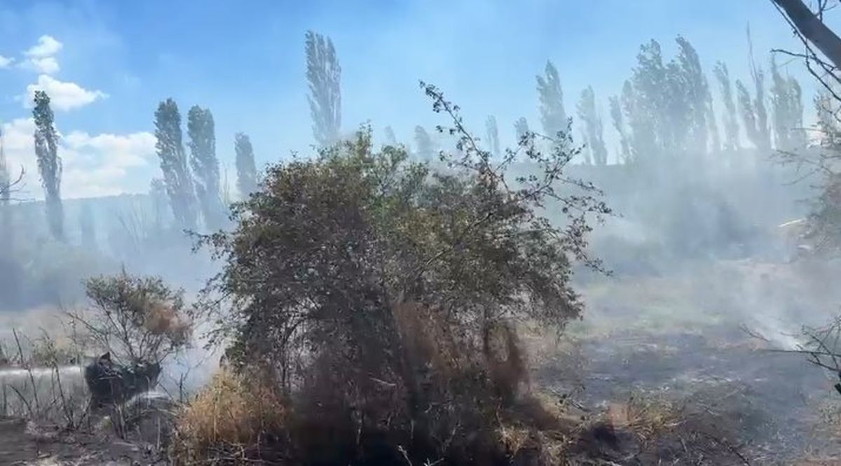 Çorum’da Tarım Arazisinde Yangın
