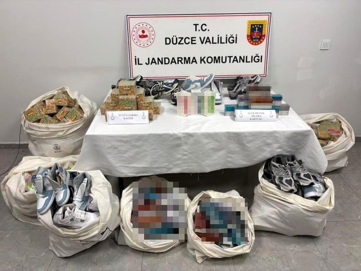Düzce’de Kaçakçılık Operasyonu