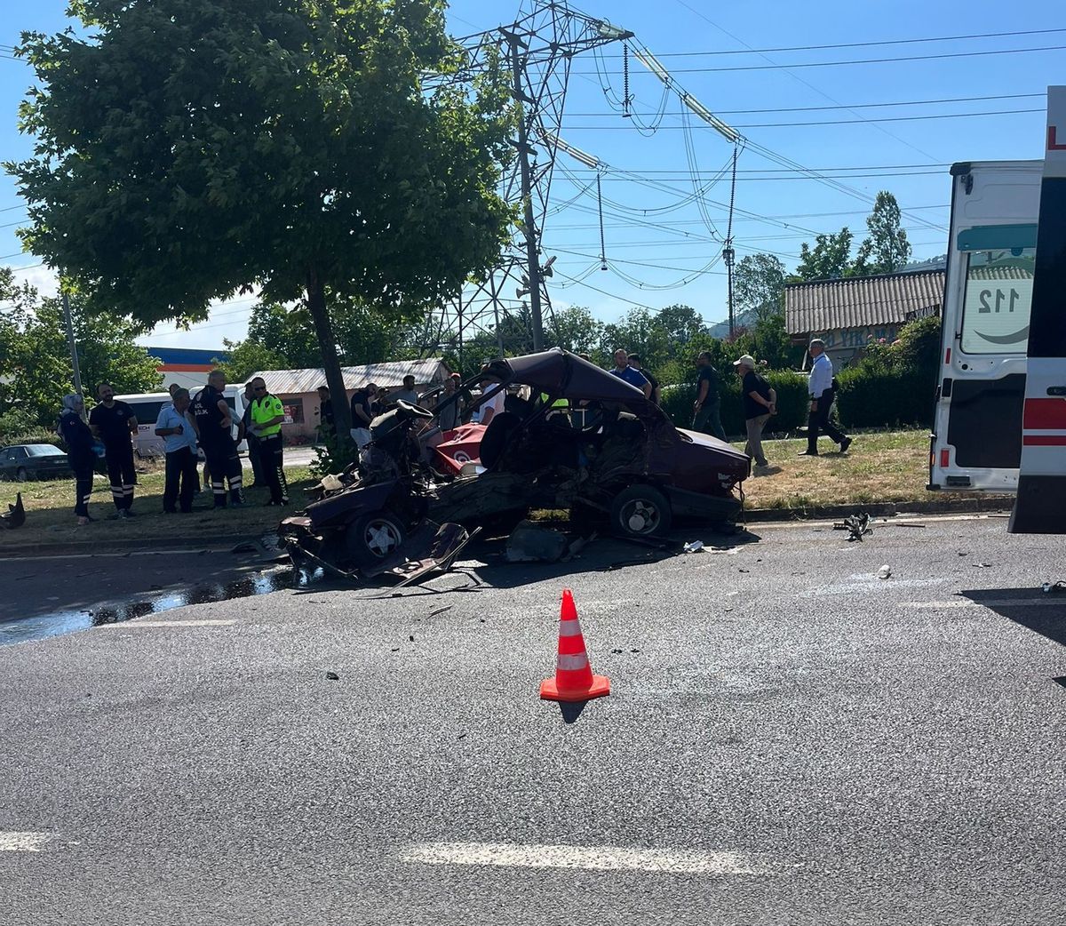 Düzce’de Trafik Kazası: 1 Ölü, 2 Yaralı