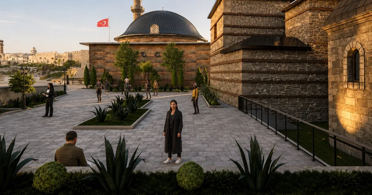 Erzurum’da Tarihe ve Geleceğe Güçlü Dokunuş: Ahi Toman Baba Kümbeti Restore Ediliyor