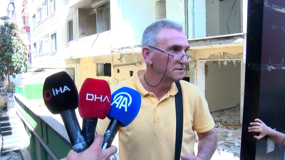 Güngören’de Çöken Apartman Korkuttu