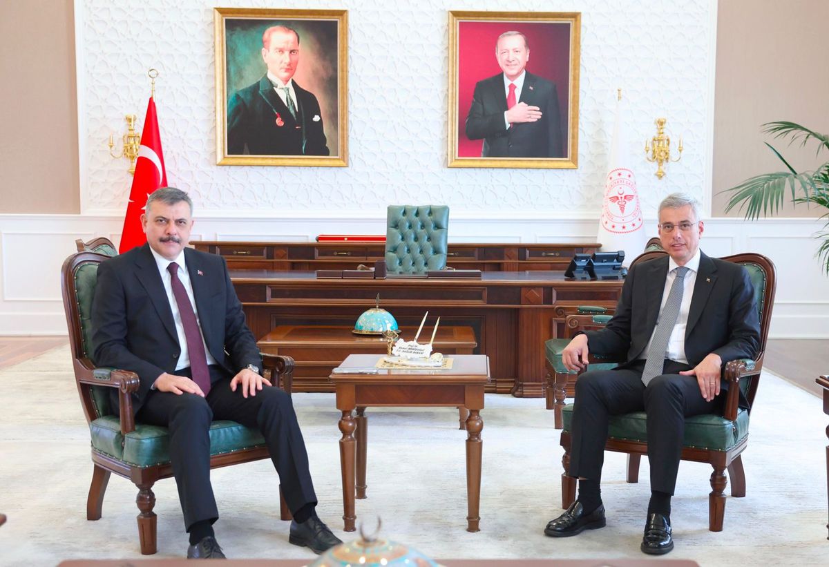 İçişleri Bakanı Çiftçi, Sağlık Bakanı Memişoğlu ile Görüştü