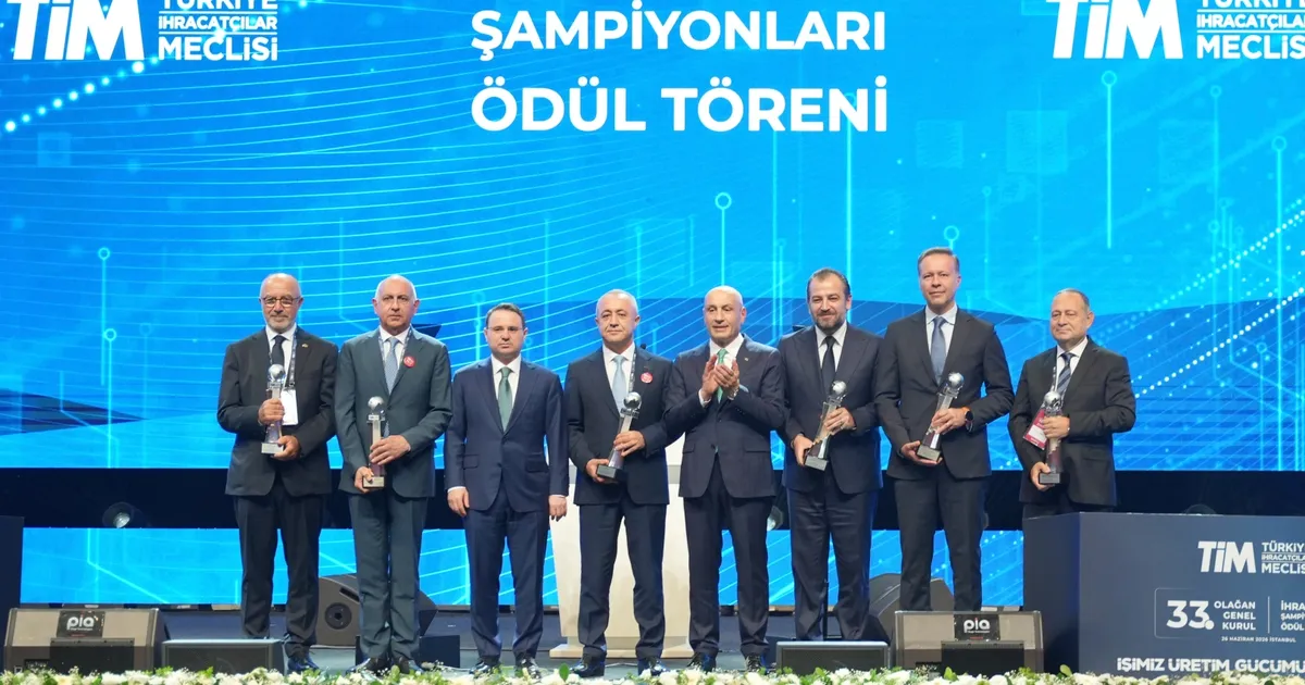 İhracat Şampiyonlarının 11’i Egeli