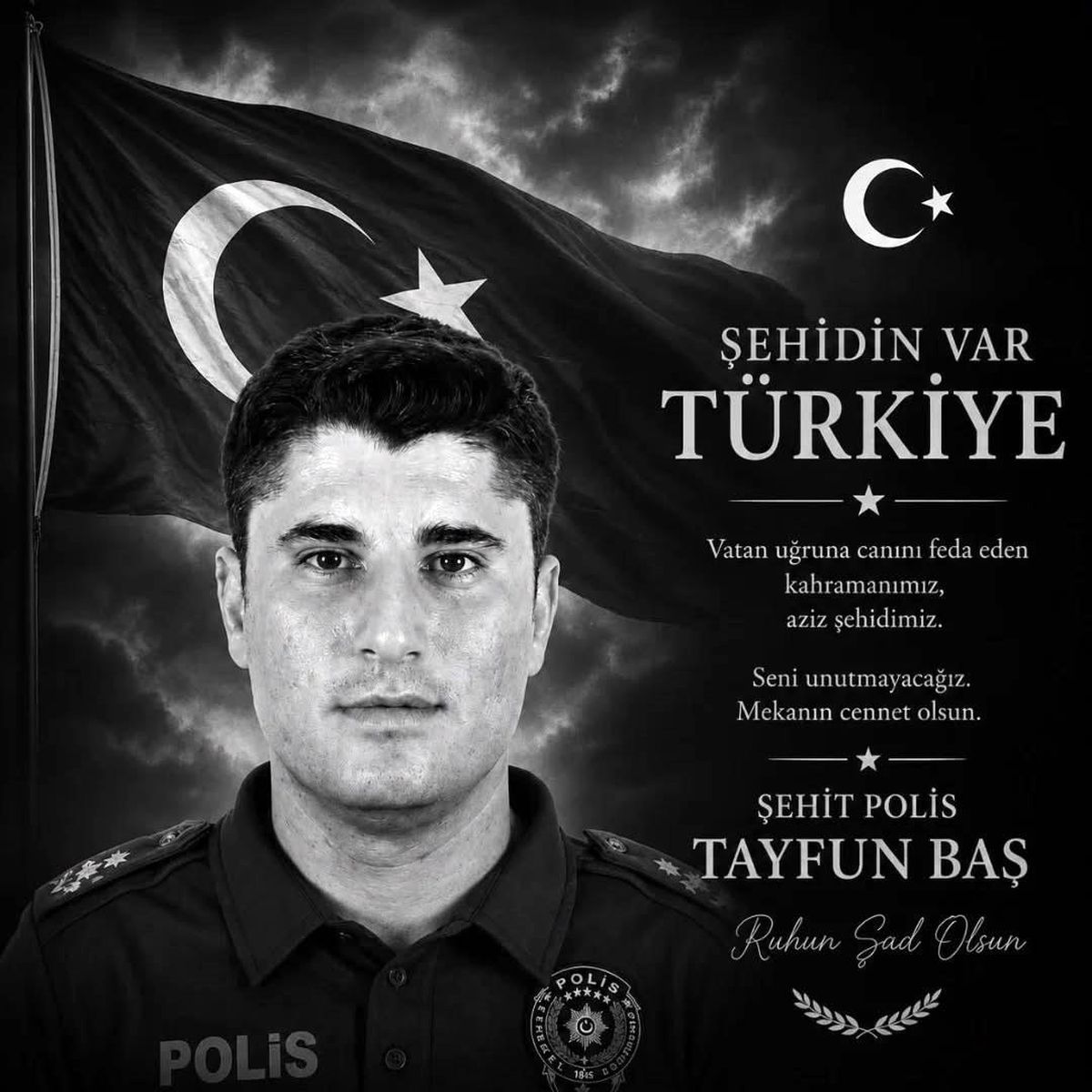 İncirliova Başkanı’ndan şehit polis için başsağlığı