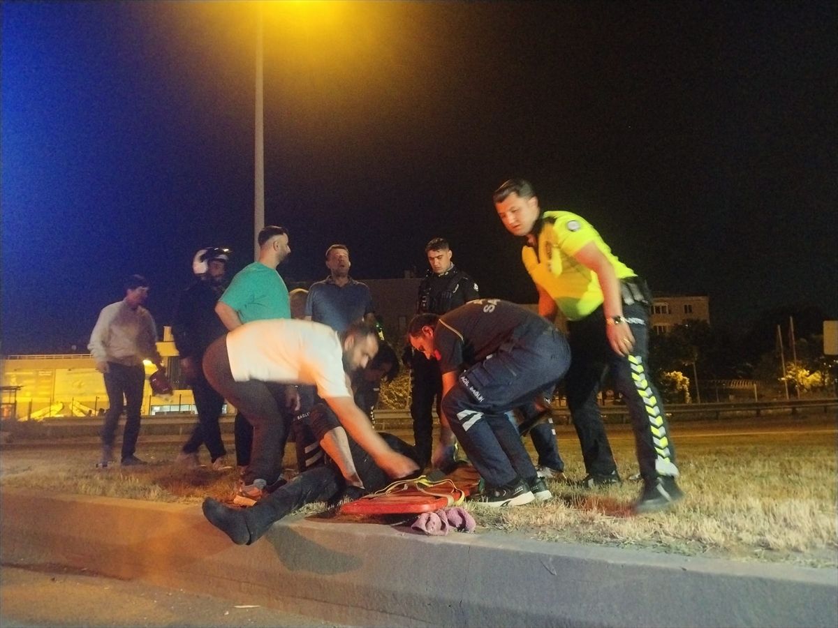 İnegöl’de Motosiklet Kazası: Sürücü Ağır Yaralı