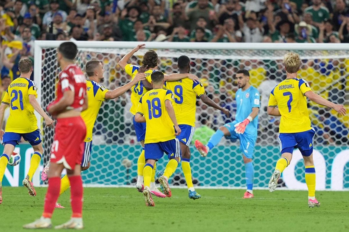 İsveç’ten Dünya Kupası’na gol şov! Tunus’u resmen parçaladılar
