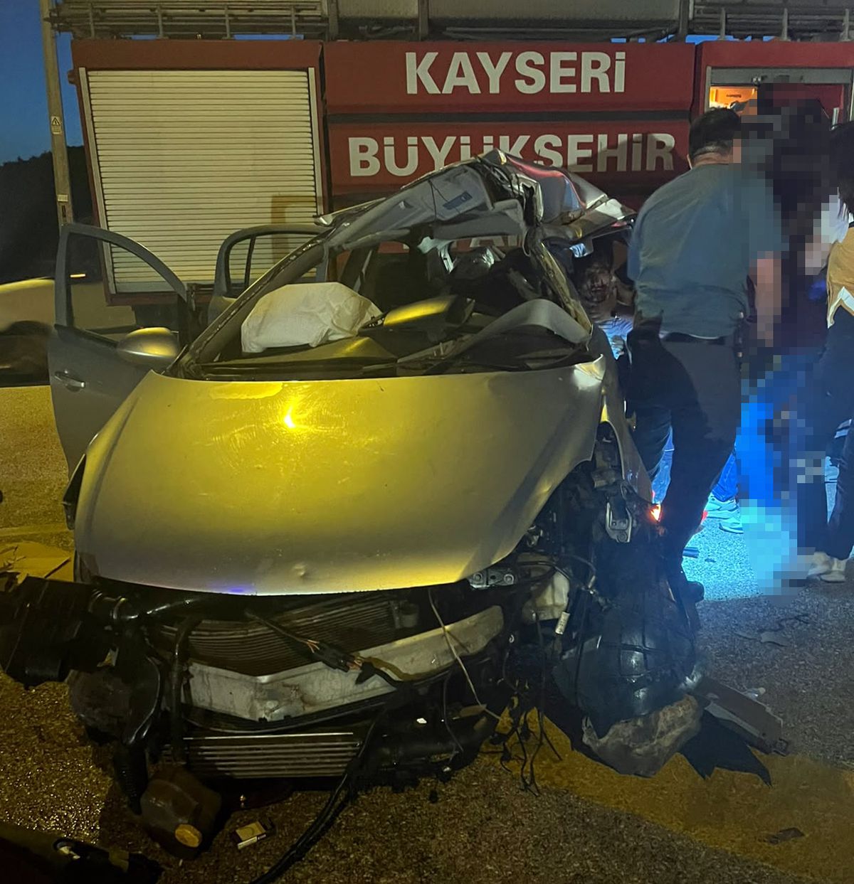 Kayseri’de Trafik Kazası: 1 Ölü, 6 Yaralı
