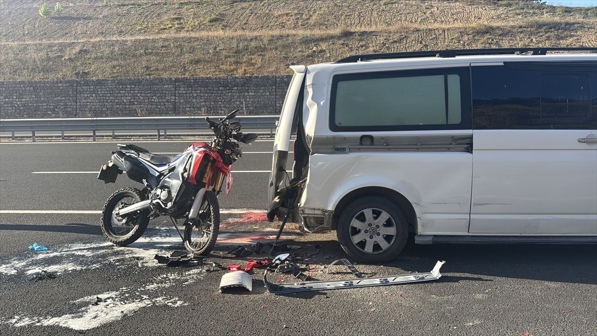 Kocaeli’de Motosiklet Kazası: 1 Yaralı