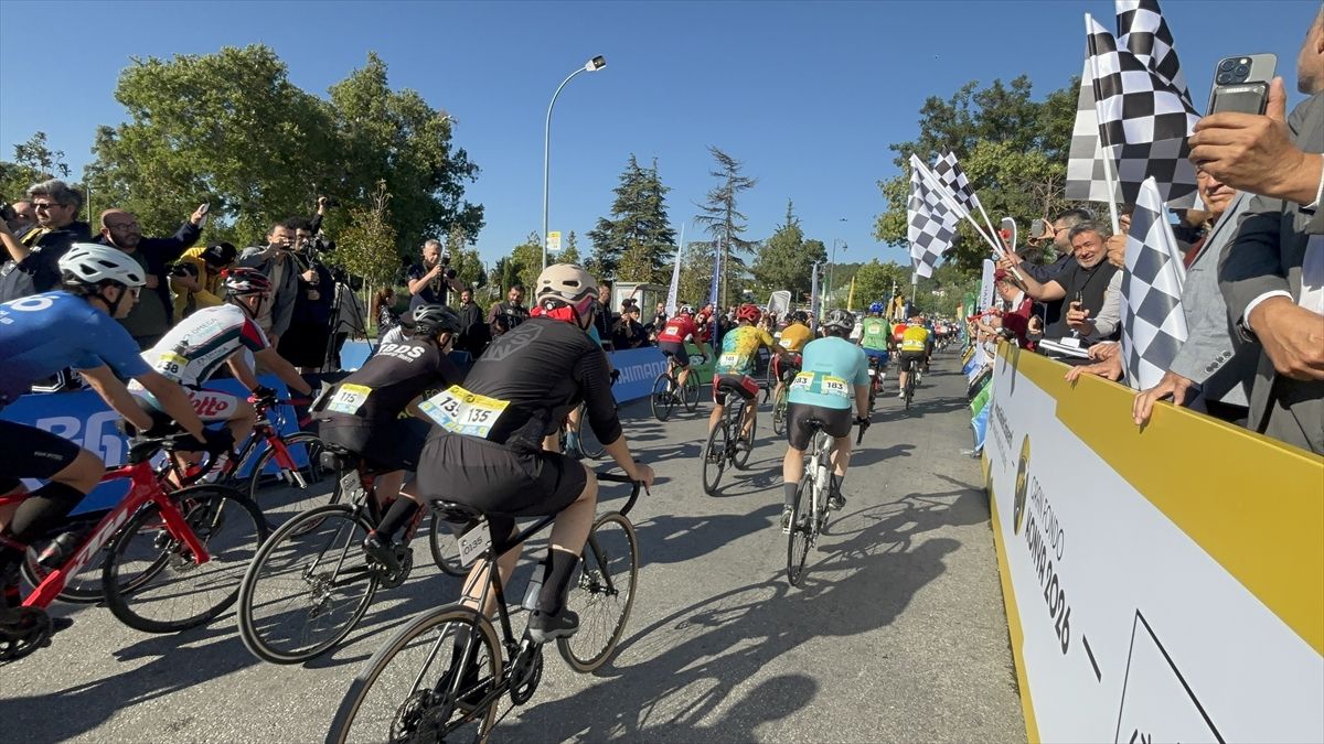 Konya’da Granfondo Bisiklet Yarışı Başladı