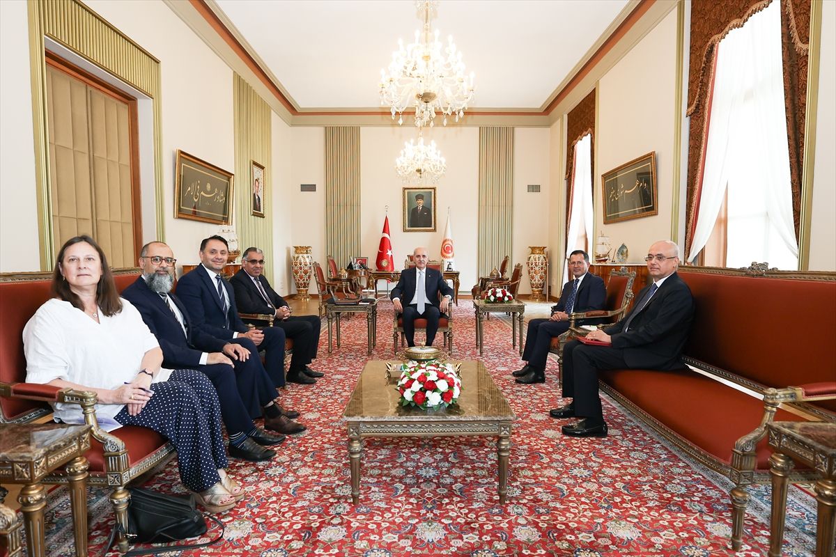 Kurtulmuş’tan Birleşik Krallık Heyetine Ziyaret