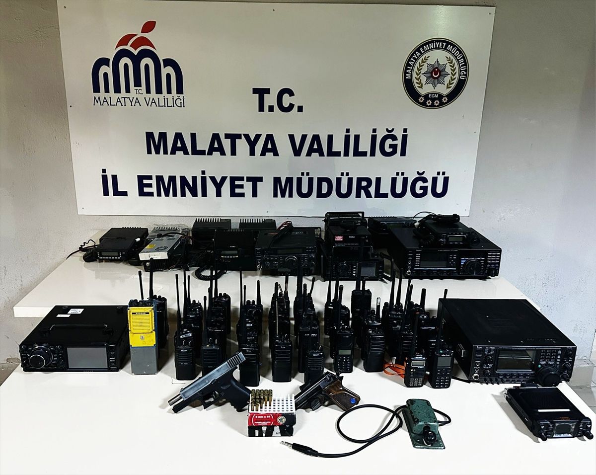 Malatya’da Telsizle Emniyete Sızma Operasyonu