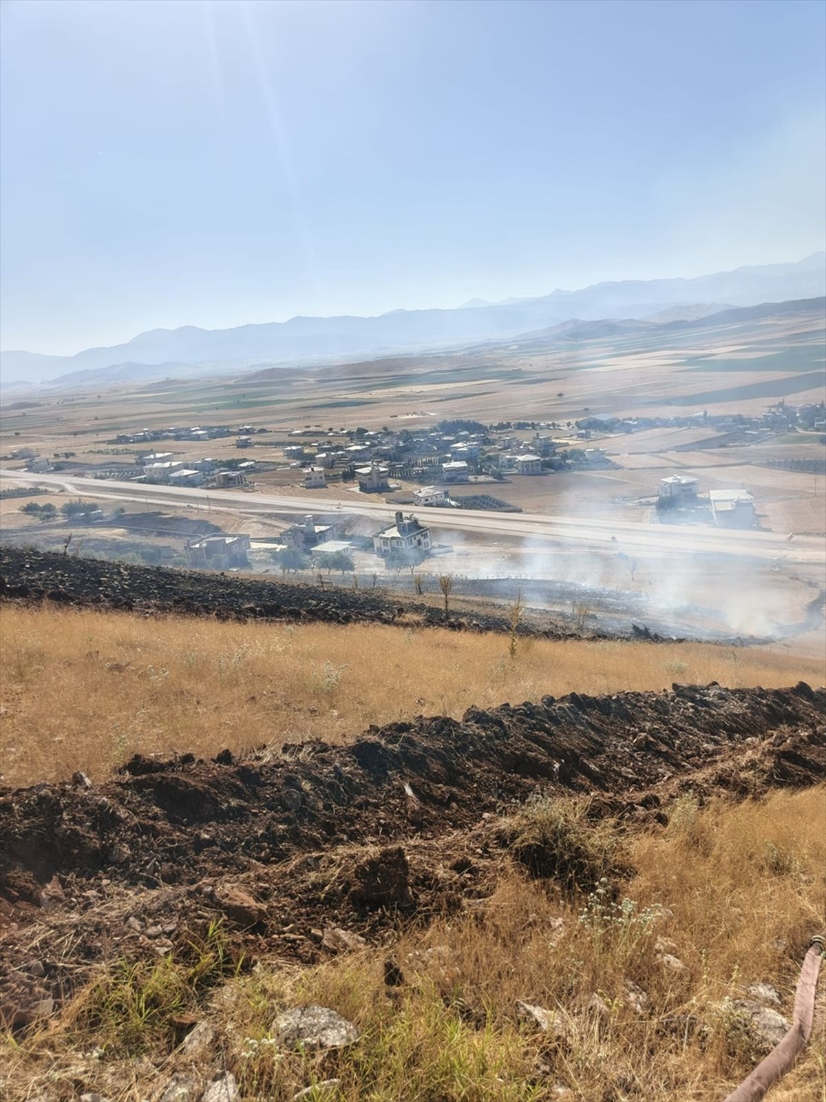 Nurdağı’nda Yangın: 20 Hektar Zarar