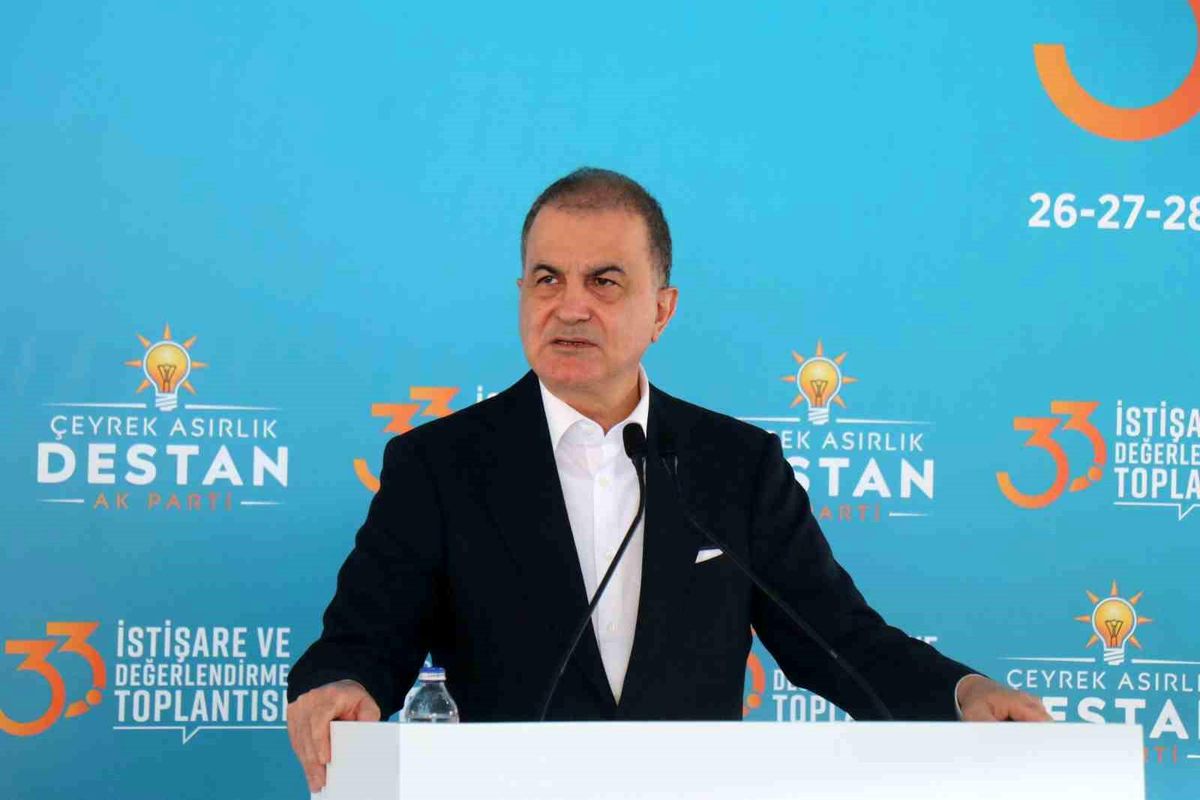 Ömer Çelik: Terör örgütünün silah bırakması için yasal zemin oluşmalı