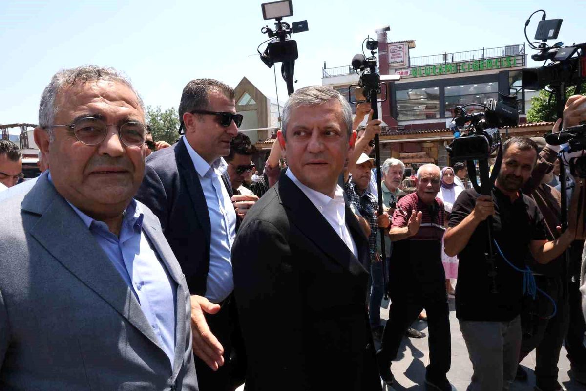 Özgür Özel Diyarbakır’da