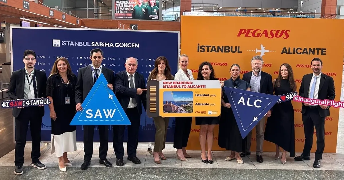 Sabiha Gökçen’den Costa Blanca’ya Direkt Bağlantı Başladı