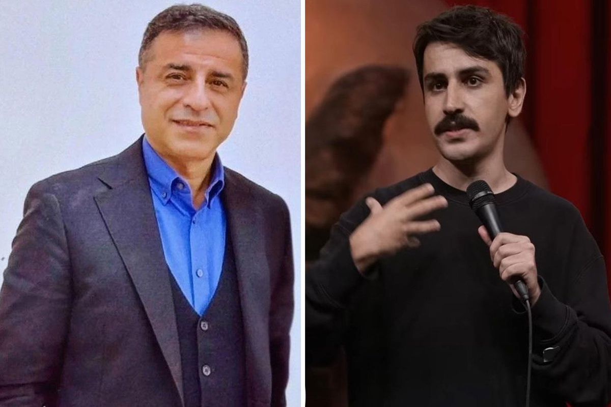 Selahattin Demirtaş komedyen Deniz Göktaş’a mektup