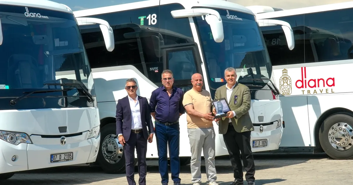 TEMSA’dan Diana Travel’a 9 adet Safir Teslimatı