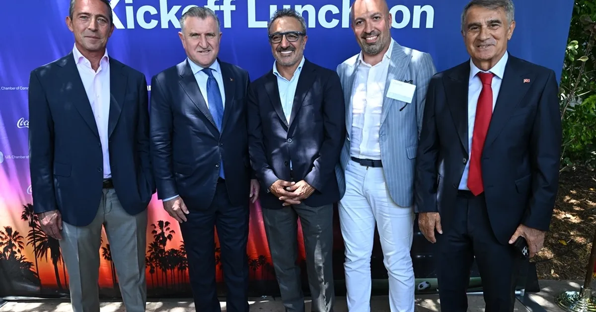 Türkiye- Abd Maçı Öncesi Los Angeles’ta Dev Buluşma