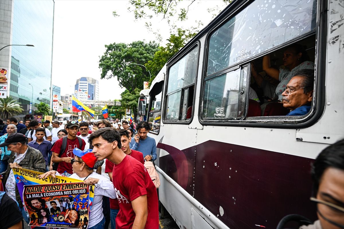 Venezuela’da Özgür Seçimler İçin Gösteri