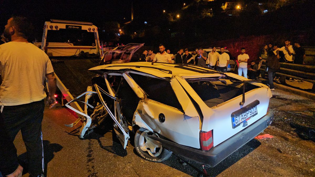 Zonguldak’ta Feci Kaza: Sürücü Ağır Yaralı